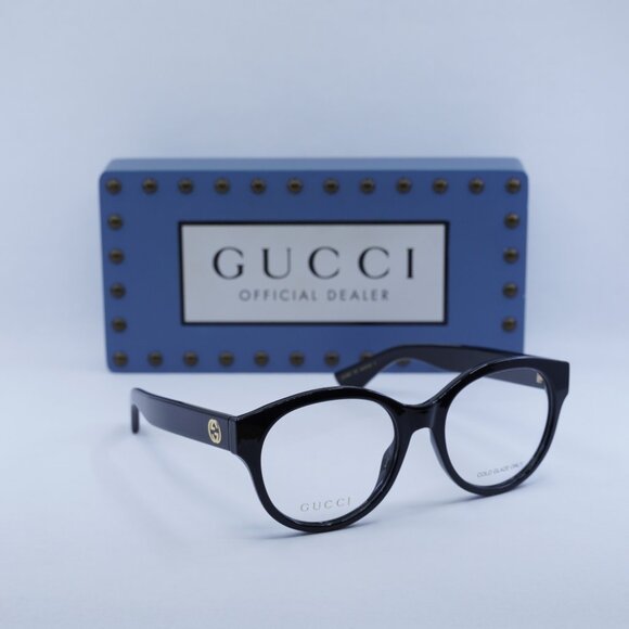 Final Price! Gucci GG1580O 001 Shiny Black Eyeglasses main image 8